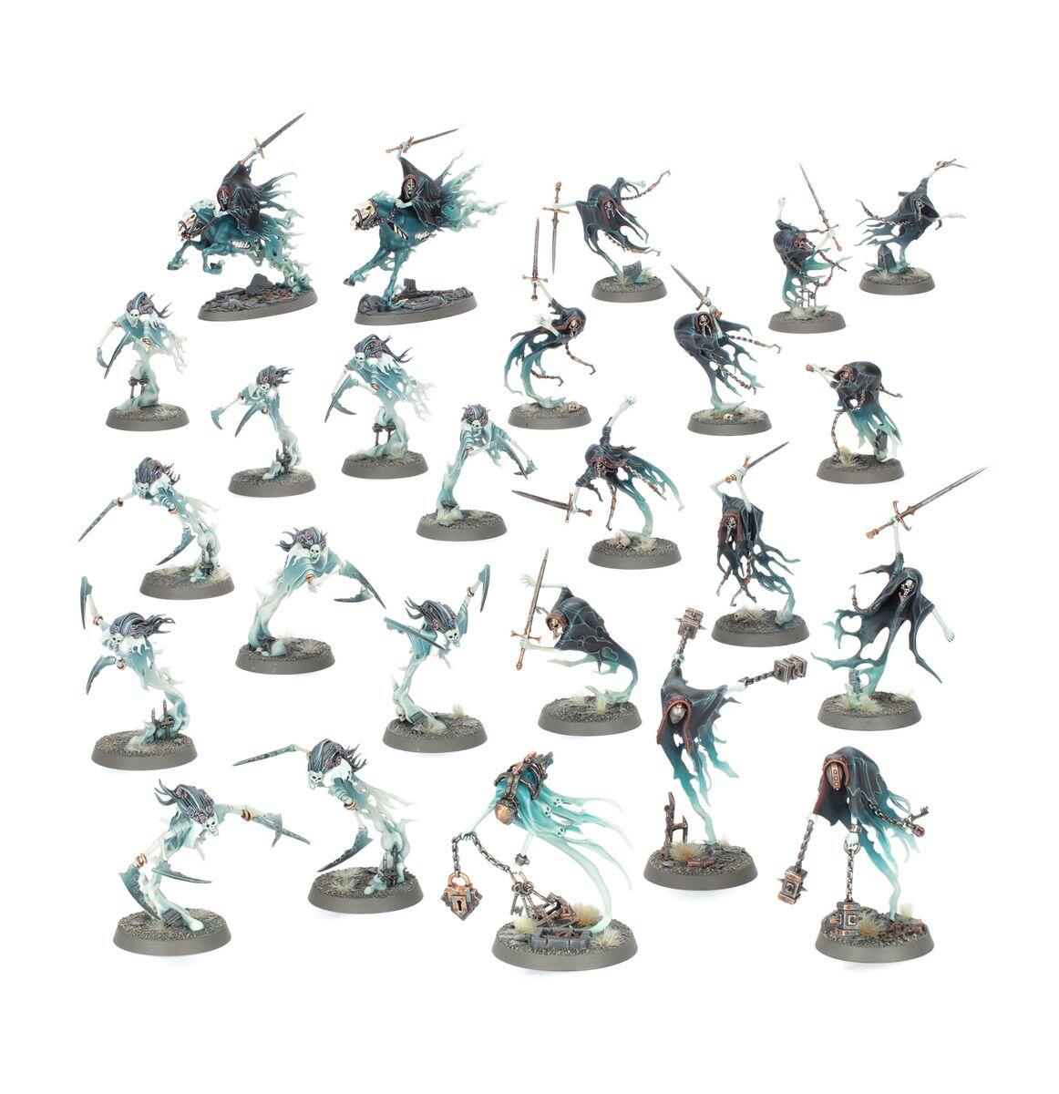Spearhead Nighthaunt Cursed Shacklehorde pic 19